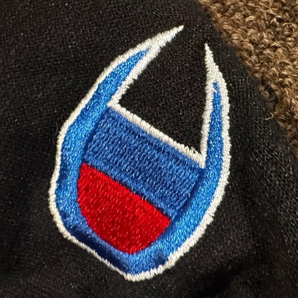 EUC Champion Authentic  Active athletic wear black joggers pants bottoms Sz L - Picture 4 of 4